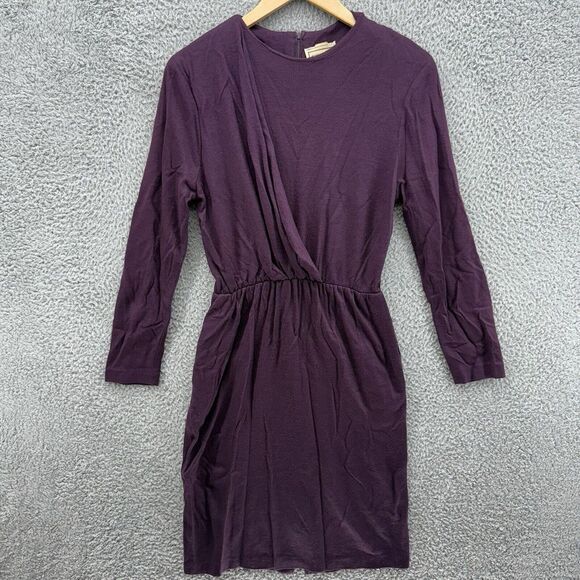 Jessica Howard Dresses & Skirts - Jessica Howard Size 6 Purple Embellished Casual Dress Cinched Waist Long‎ Sleeve